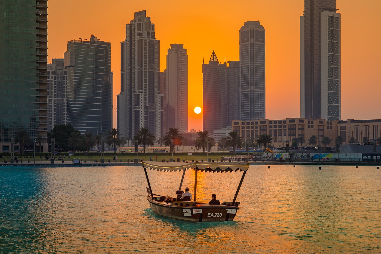 Dusk In Dubai
